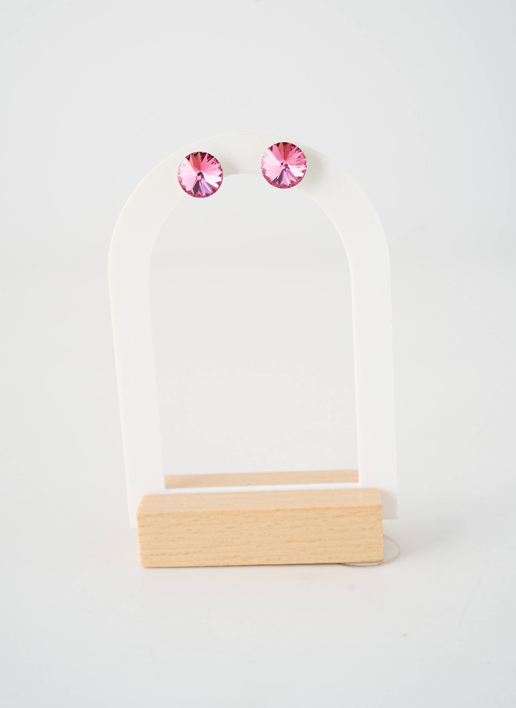 Boucles d’oreilles fermeture boucle(s) rose MARLU femme