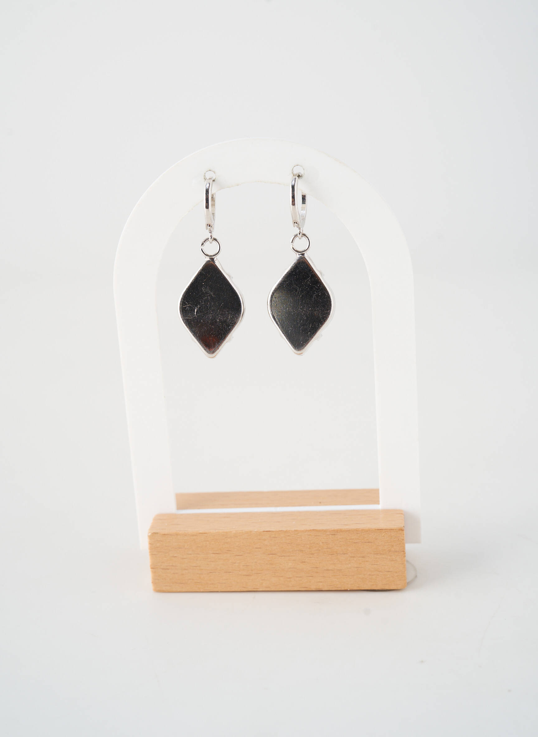 Boucles d’oreilles  gris MARLU femme
