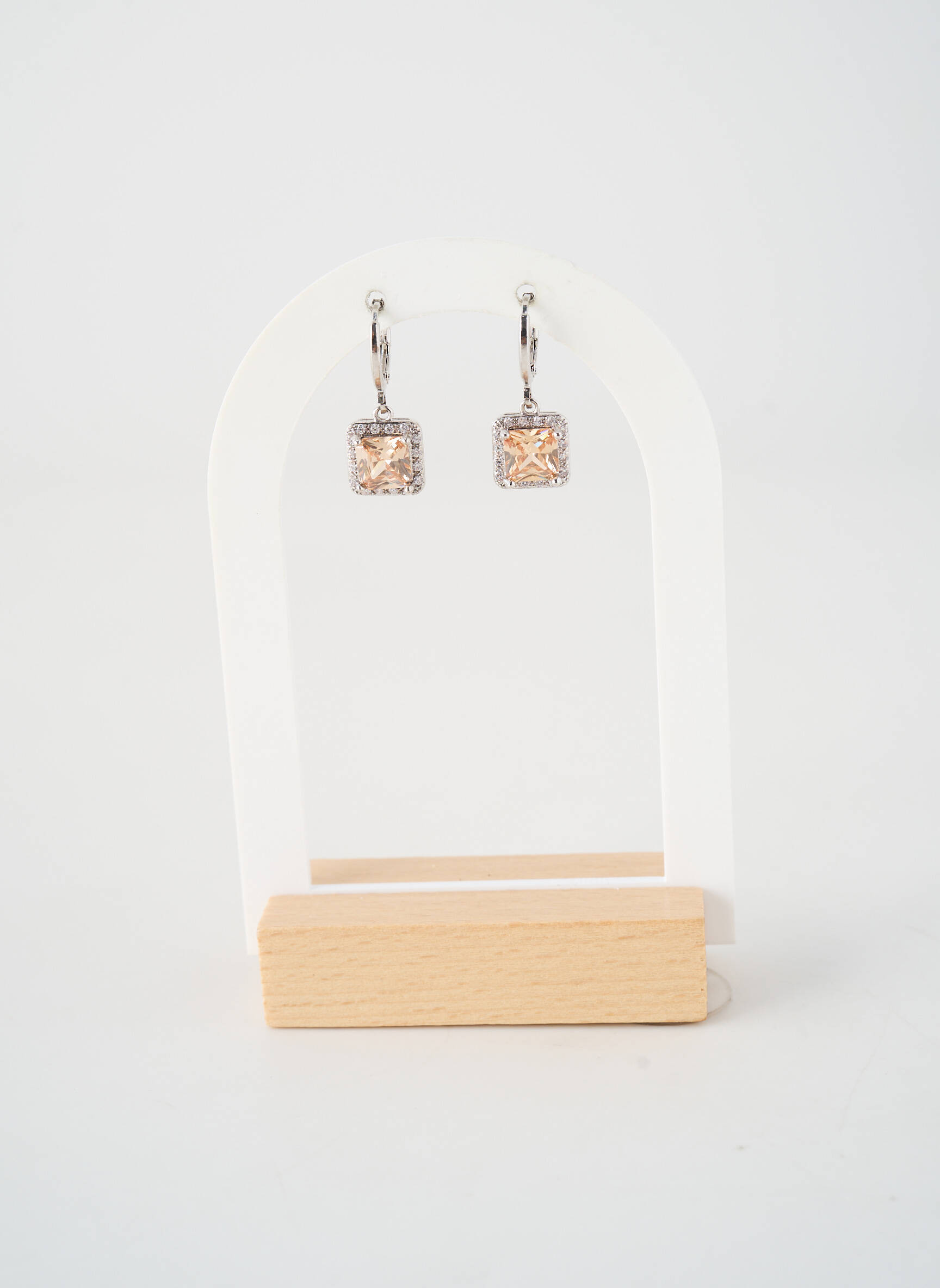 Boucles d’oreilles matériaux argent argent JADE ET JULIE femme