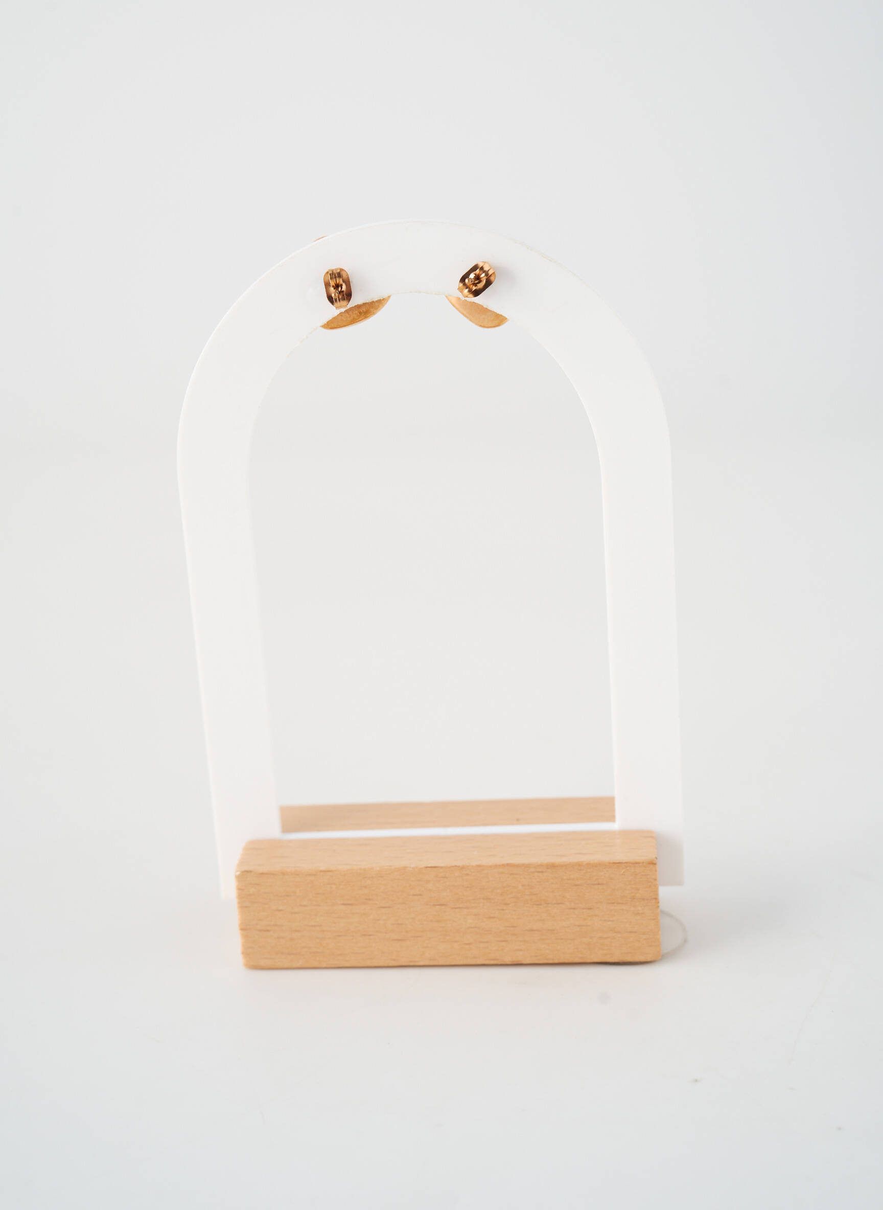 Boucles d’oreilles fermeture boucle(s) blanc THABORA femme