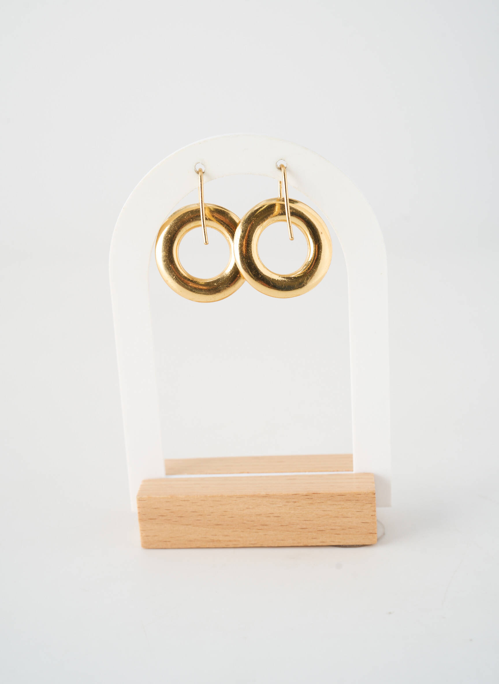 Boucles d’oreilles fermeture crochet or LOUISE ZOE femme