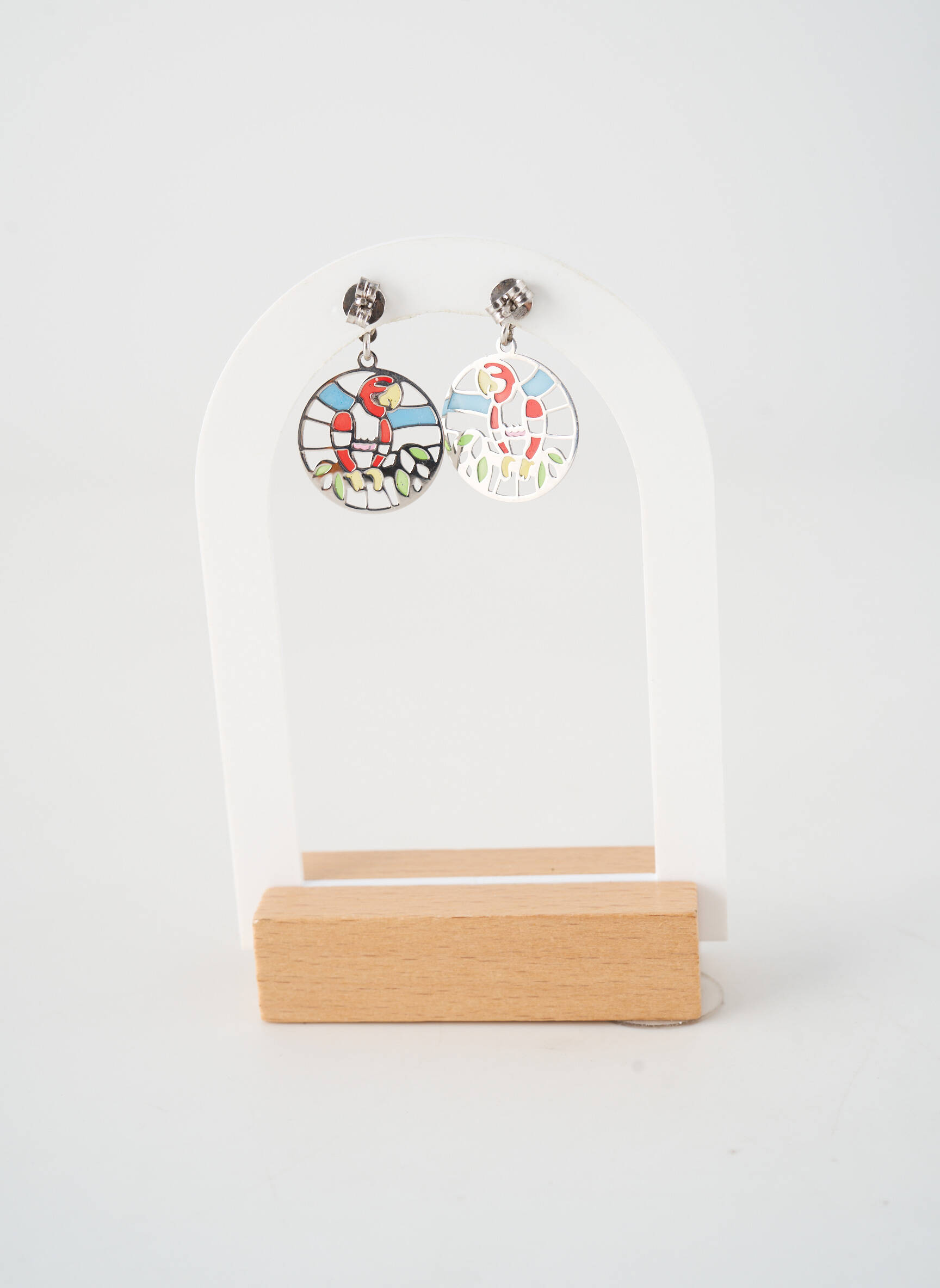 Boucles d’oreilles matériaux argent argent THABORA femme