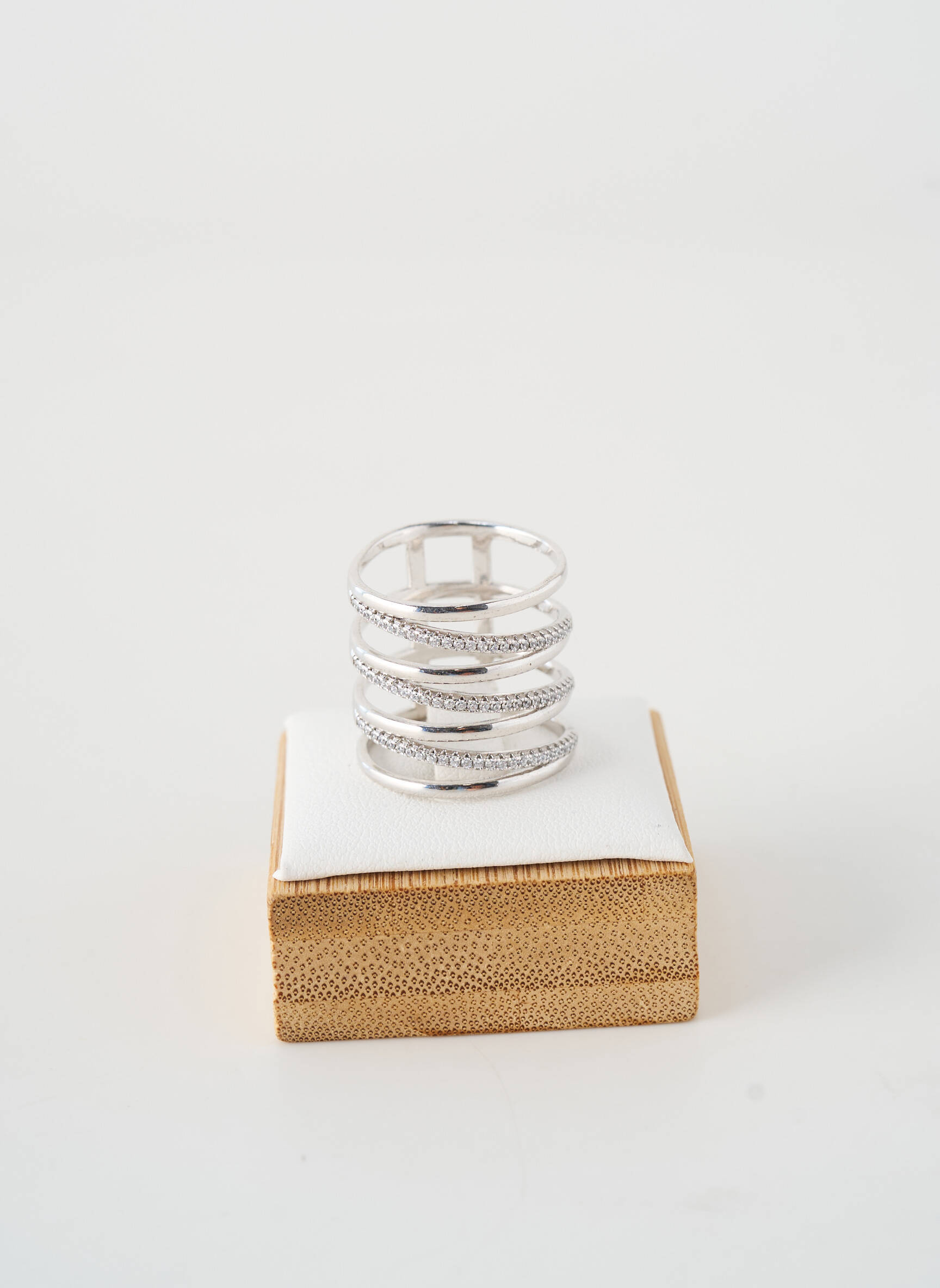 Bague  argent MONACO BIJOUX femme