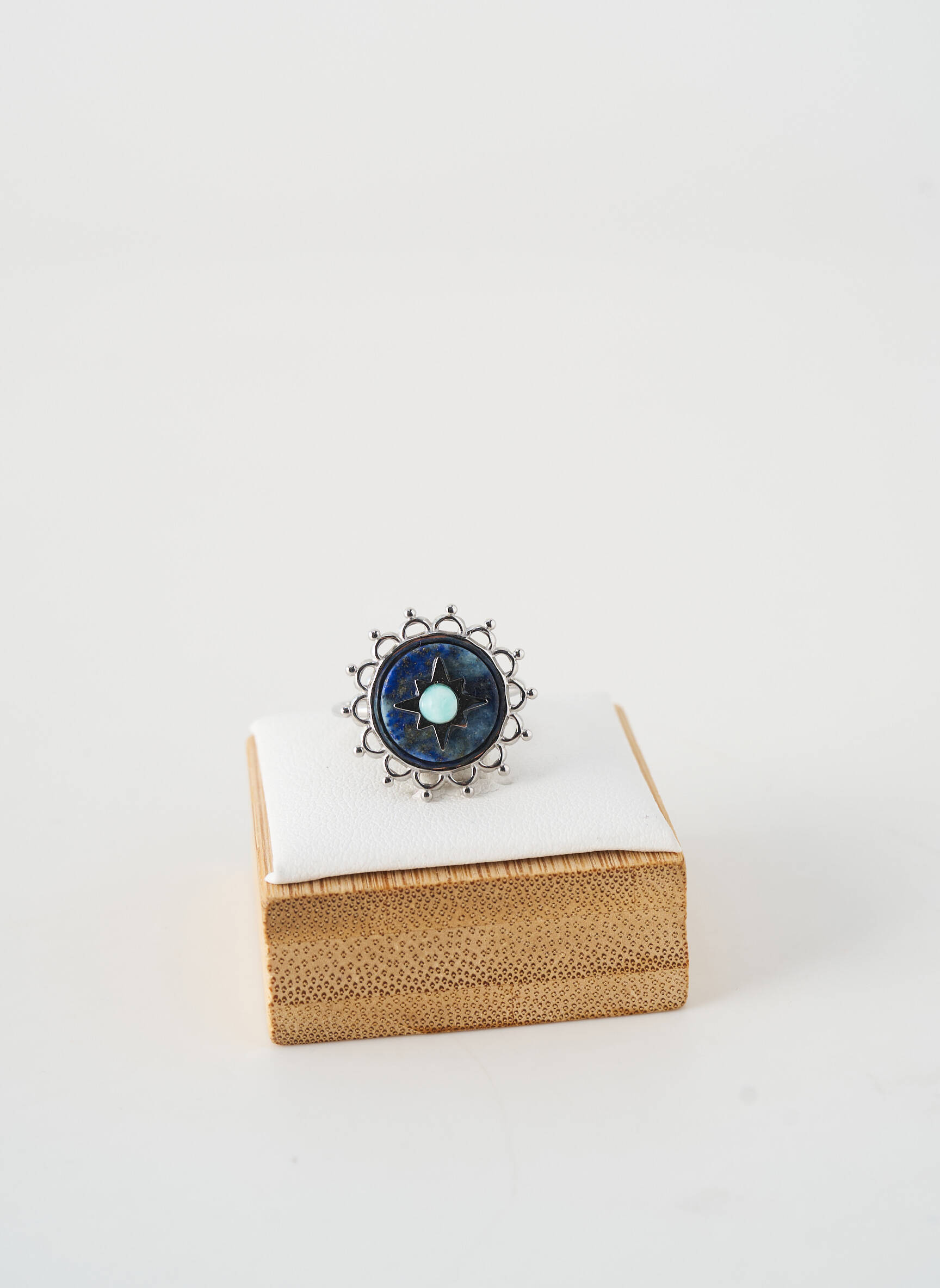 Bague  bleu THABORA femme