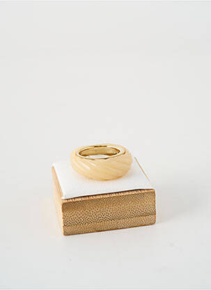 Bague matériaux plaqué or beige NINA RICCI femme