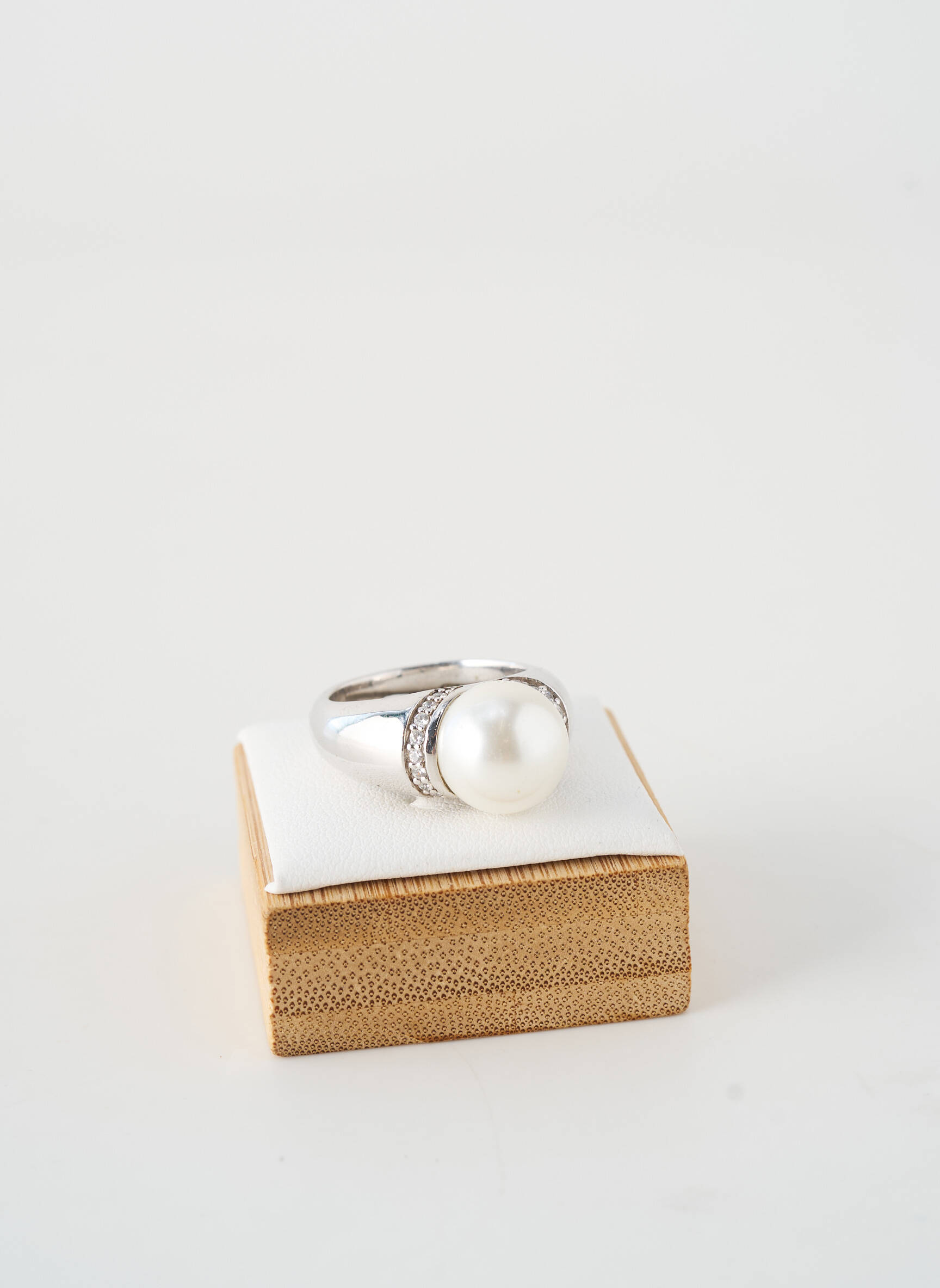 Bague ornement perles argent TI SENTO femme