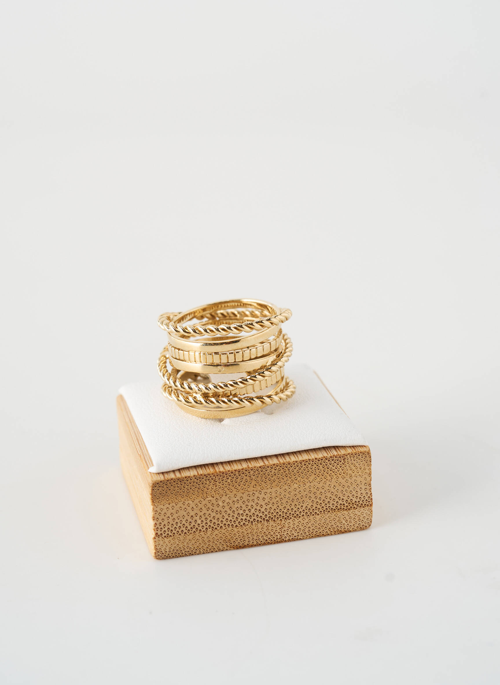 Bague matériaux plaqué or or NINA RICCI femme