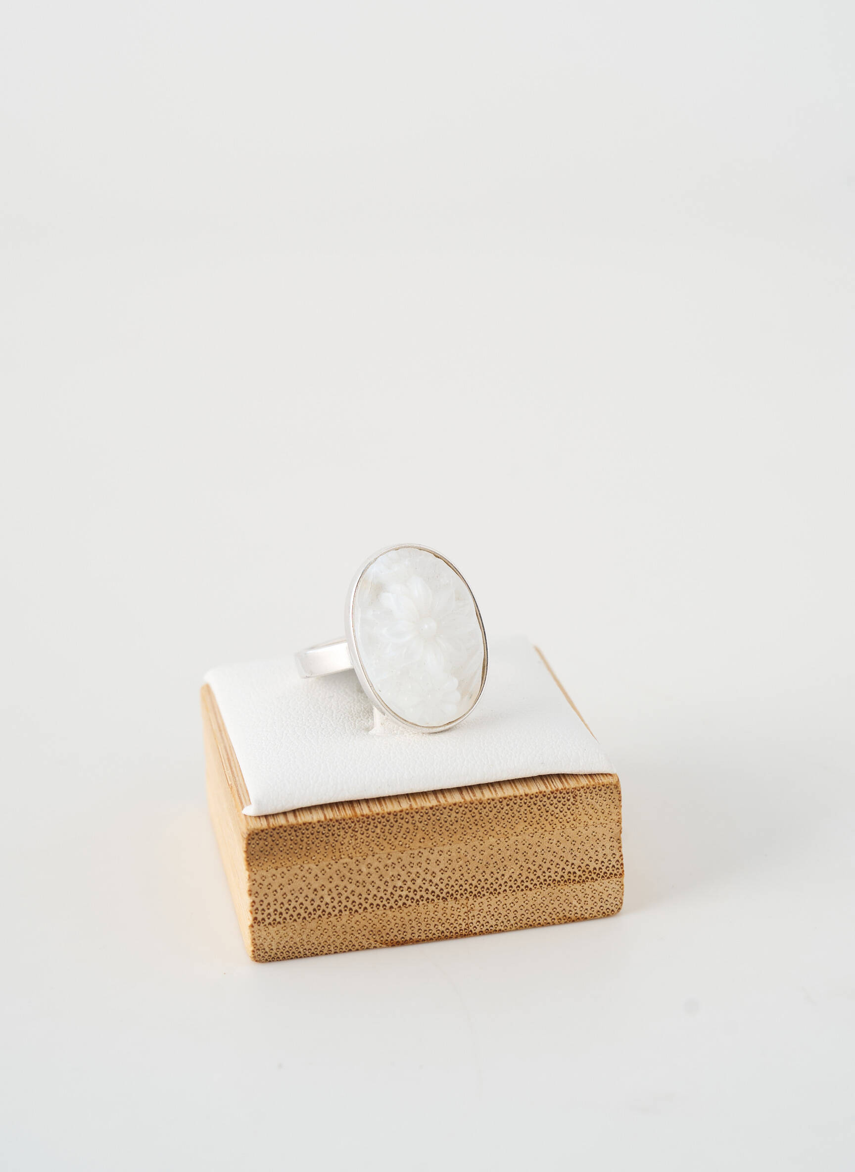 Bague matériaux argent argent NINA RICCI femme