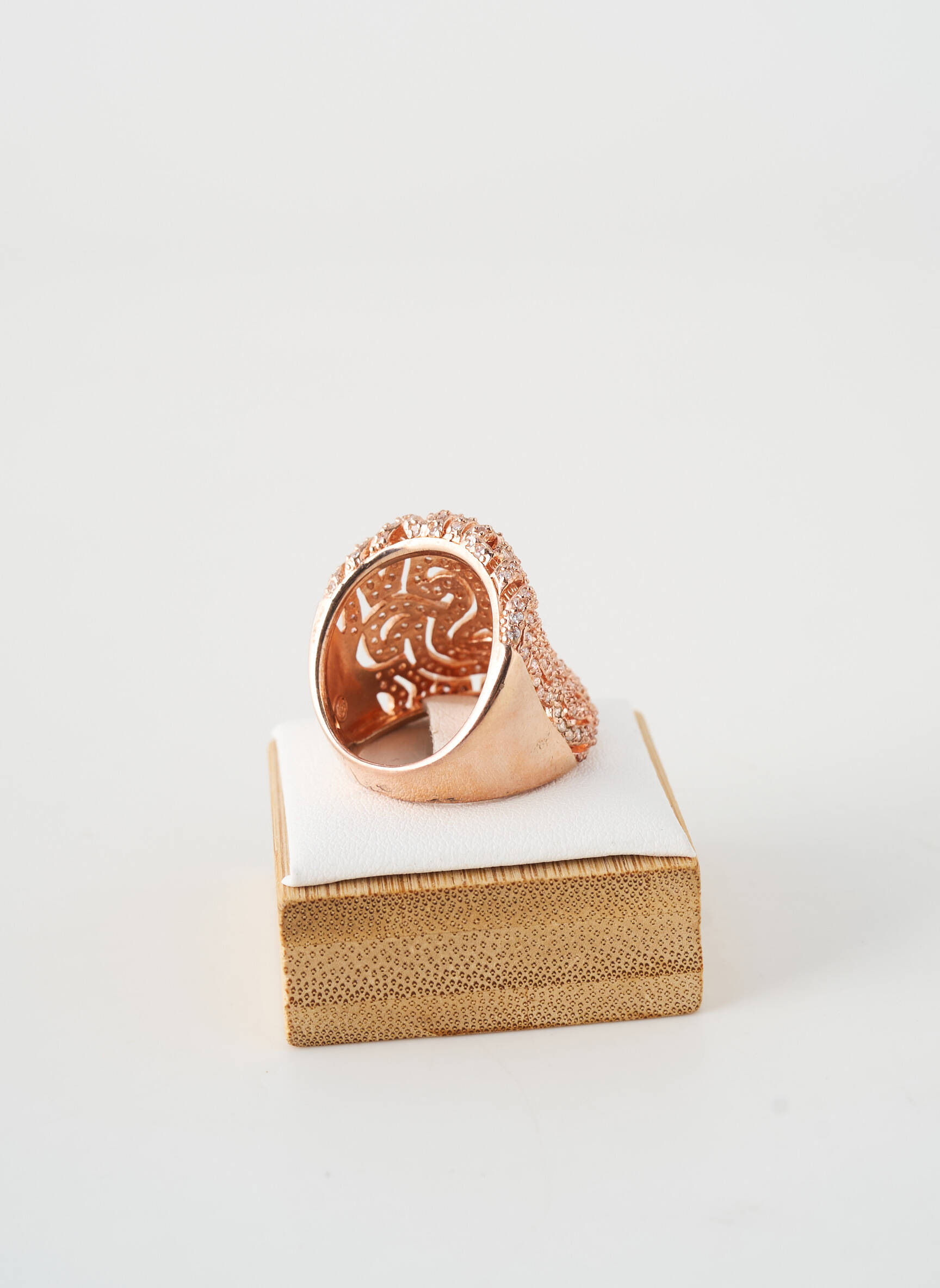 Bague matériaux argent rose ORUS femme