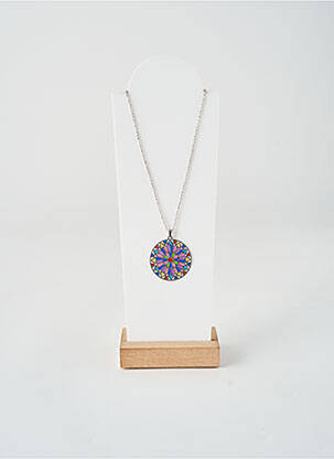 Collier matériaux argent argent THABORA femme