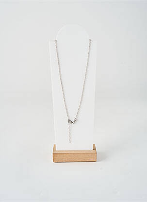 Collier matériaux argent argent THABORA femme