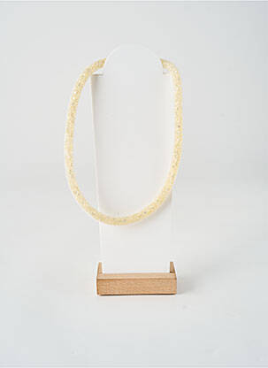 Collier fermeture aimant beige PIO femme
