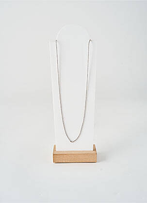 Collier matériaux métal argent PIO femme