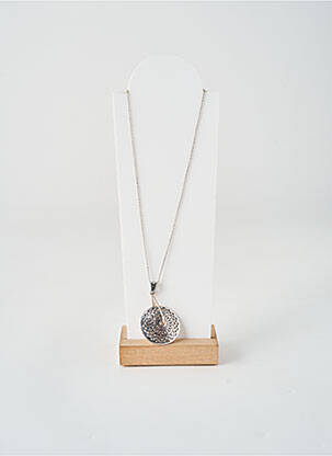 Collier matériaux argent argent ROBBEZ MASSON femme