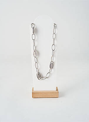 Collier matériaux argent argent GL BIJOUX femme