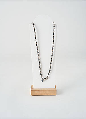 Collier matériaux plaqué or noir ANTICA MURRINA femme