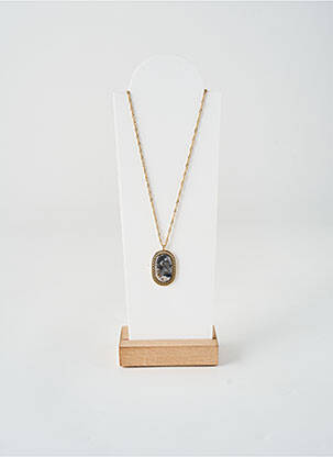 Collier ornement pierre or BOHM femme