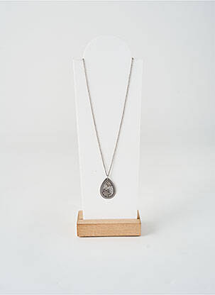 Collier matériaux plaqué argent argent BOHM femme