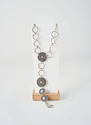 Collier matériaux plaqué argent argent ZEYDOR femme