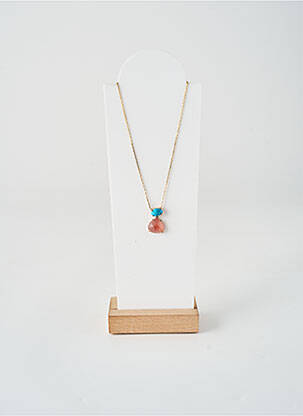 Collier ornement pierre or NIKI PARIS femme