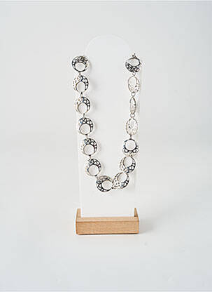 Collier matériaux métal argent ALLAN'S femme