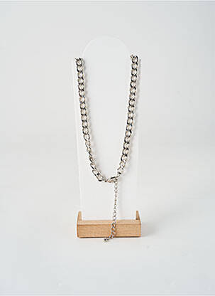Collier matériaux métal argent ALLAN'S femme