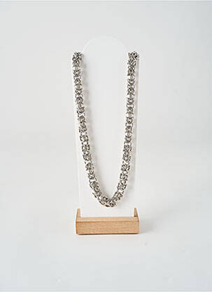 Collier matériaux métal argent ALLAN'S femme