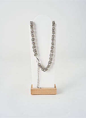 Collier matériaux métal argent ALLAN'S femme