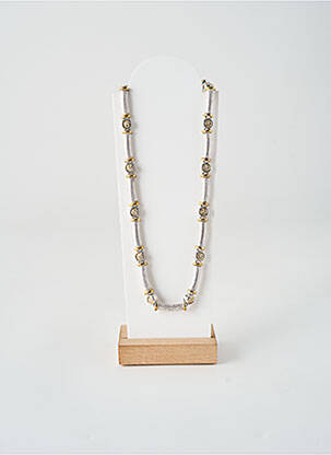 Collier matériaux métal argent ALLAN'S femme