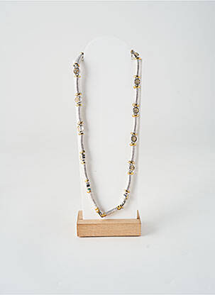 Collier matériaux métal argent ALLAN'S femme