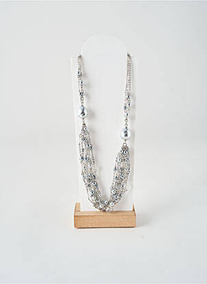 Collier ornement perles argent ALLAN'S femme