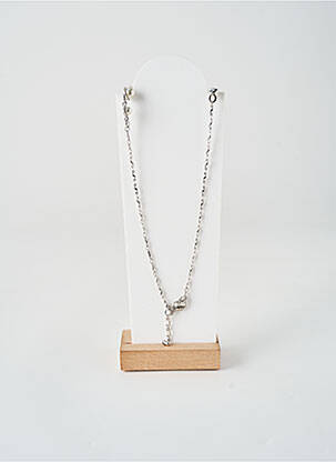 Collier ornement perles argent ALLAN'S femme