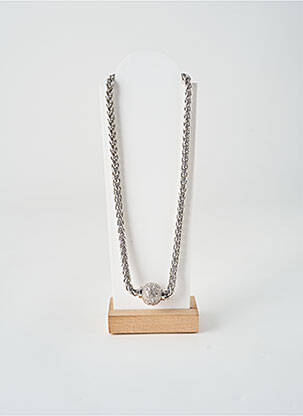 Collier fermeture aimant argent ALLAN'S femme