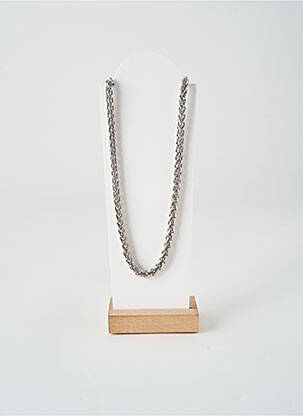 Collier fermeture aimant argent ALLAN'S femme