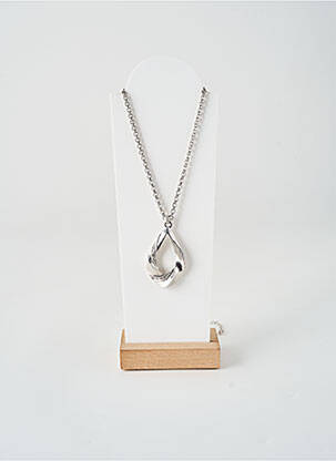 Collier matériaux métal argent ALLAN'S femme