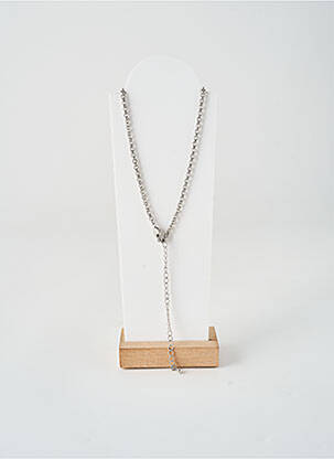Collier matériaux métal argent ALLAN'S femme