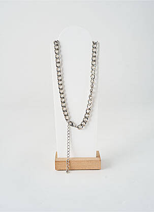 Collier matériaux métal argent ALLAN'S femme