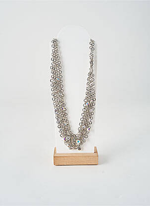 Collier matériaux métal argent ALLAN'S femme