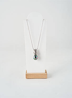 Collier matériaux métal argent ALLAN'S femme