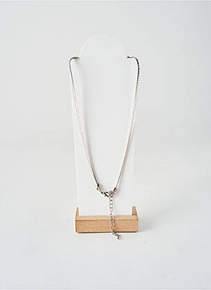 Collier matériaux métal argent ALLAN'S femme