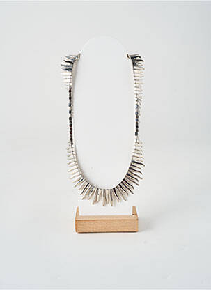 Collier matériaux métal argent ALLAN'S femme