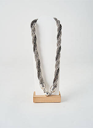 Collier fermeture aimant argent ALLAN'S femme