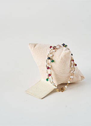 Bracelet matériaux argent blanc ROBBEZ MASSON femme