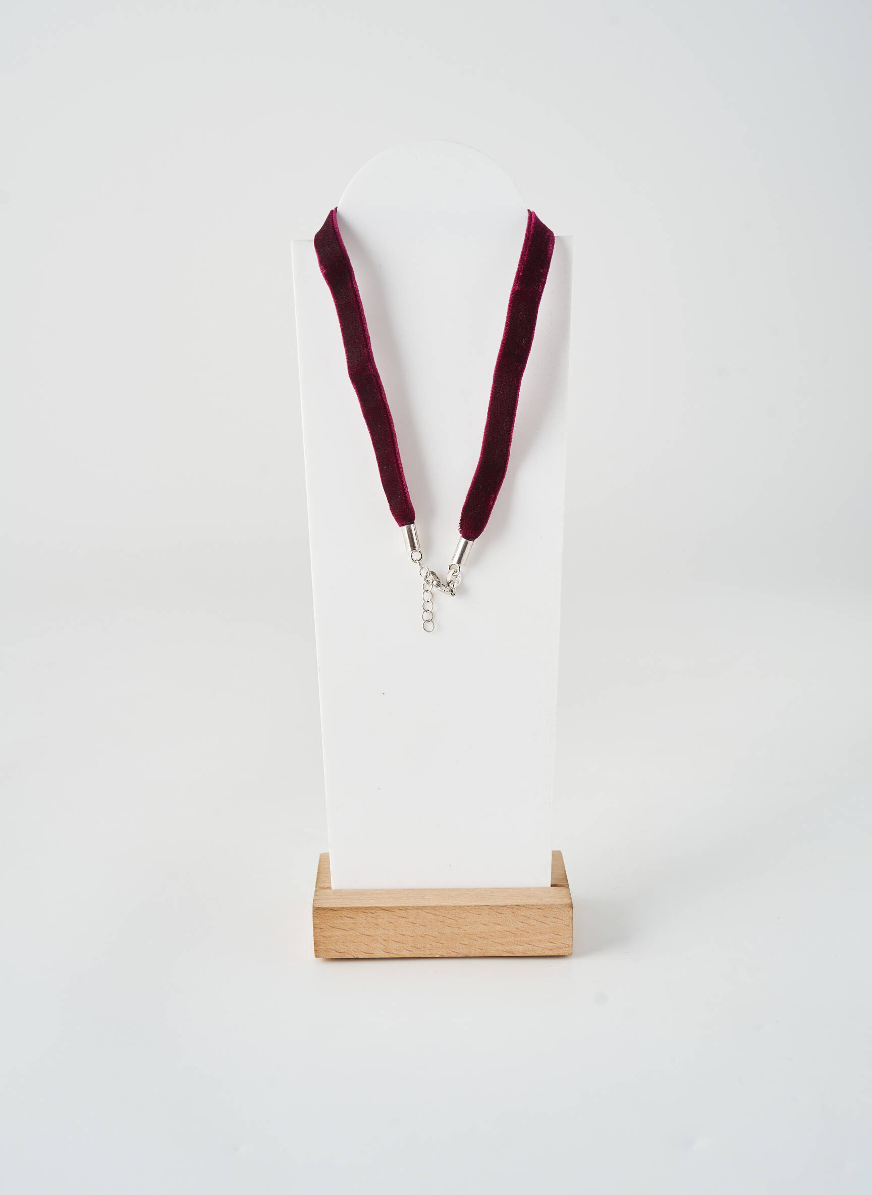 Collier matériaux métal violet THABORA femme