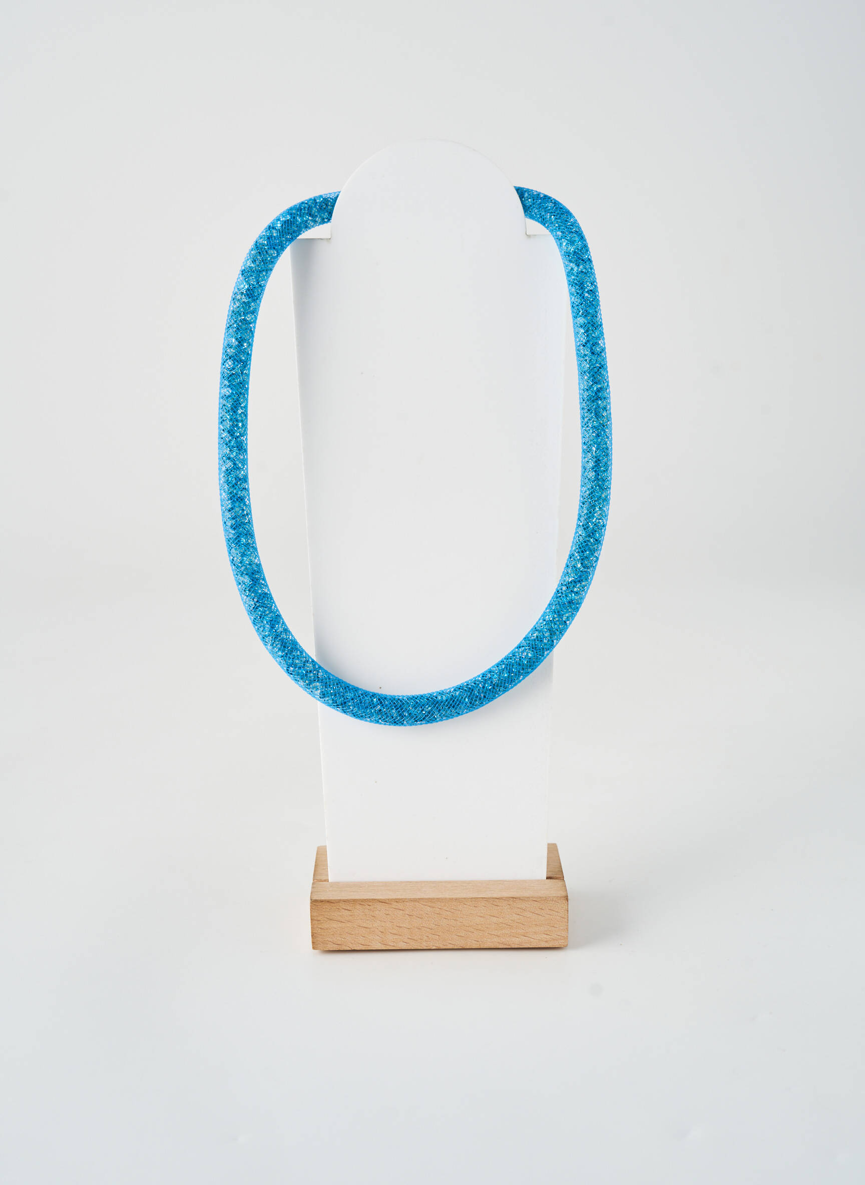 Collier fermeture aimant bleu PIO femme