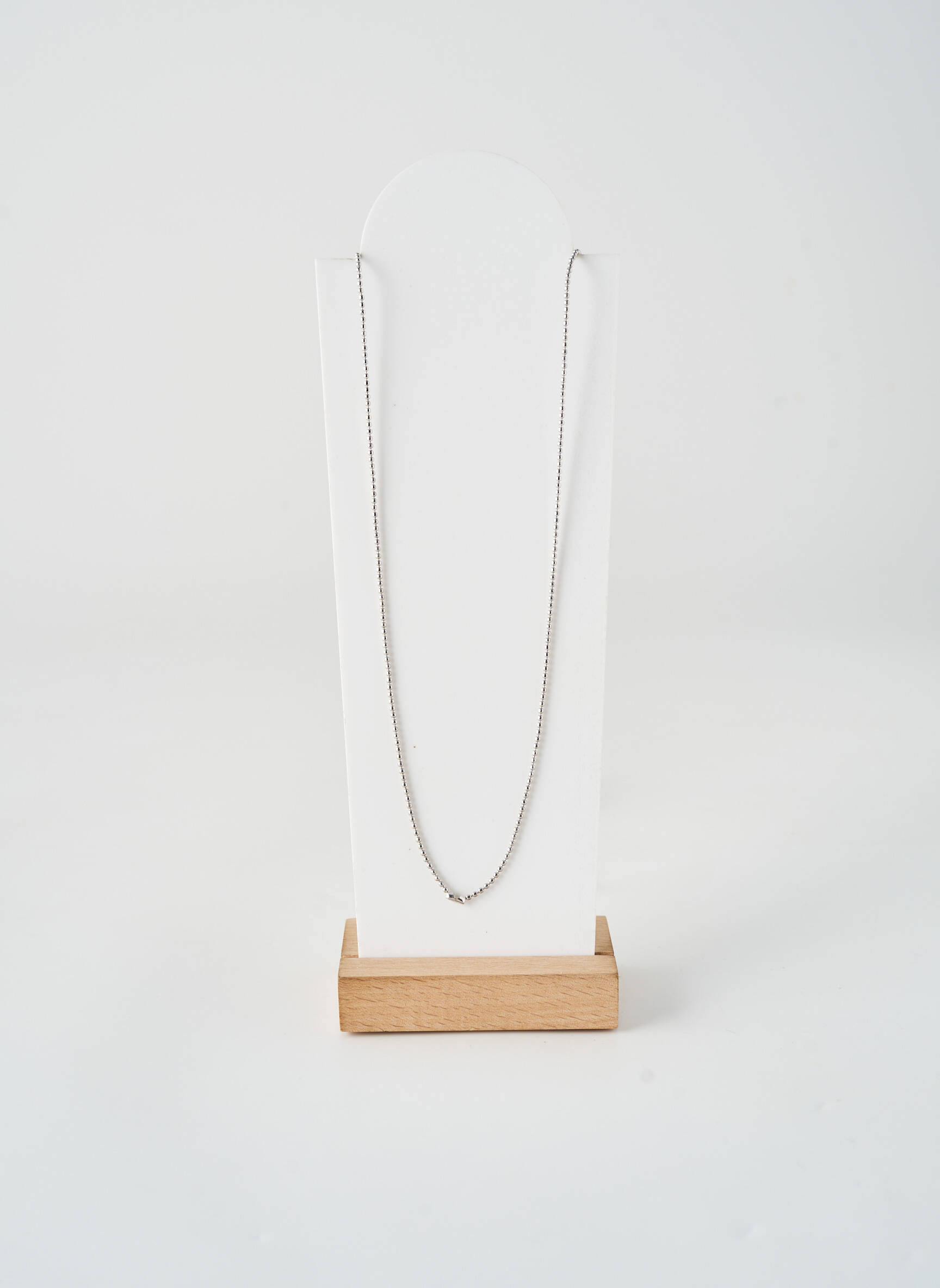 Collier matériaux métal argent PIO femme