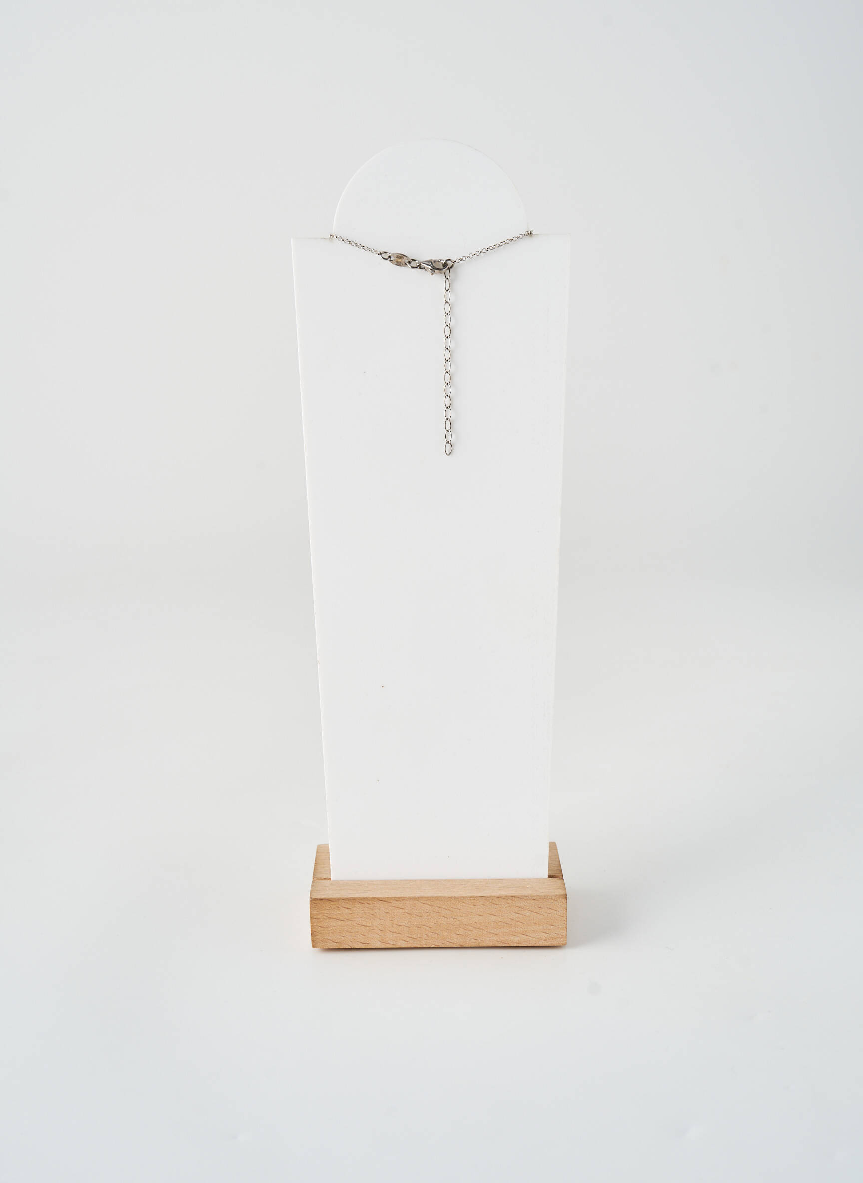 Collier matériaux argent argent ROBBEZ MASSON femme
