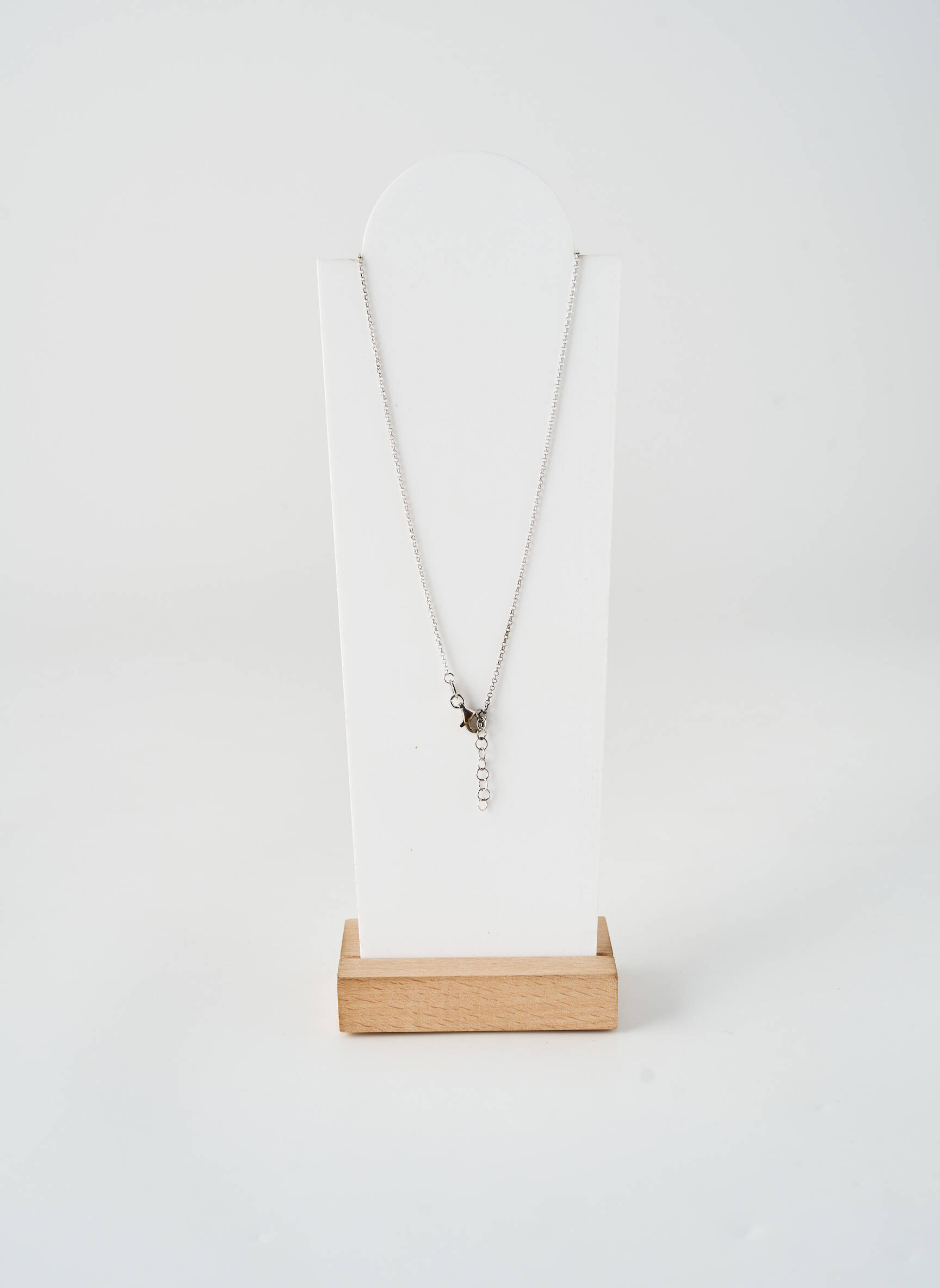 Collier matériaux argent argent ROBBEZ MASSON femme