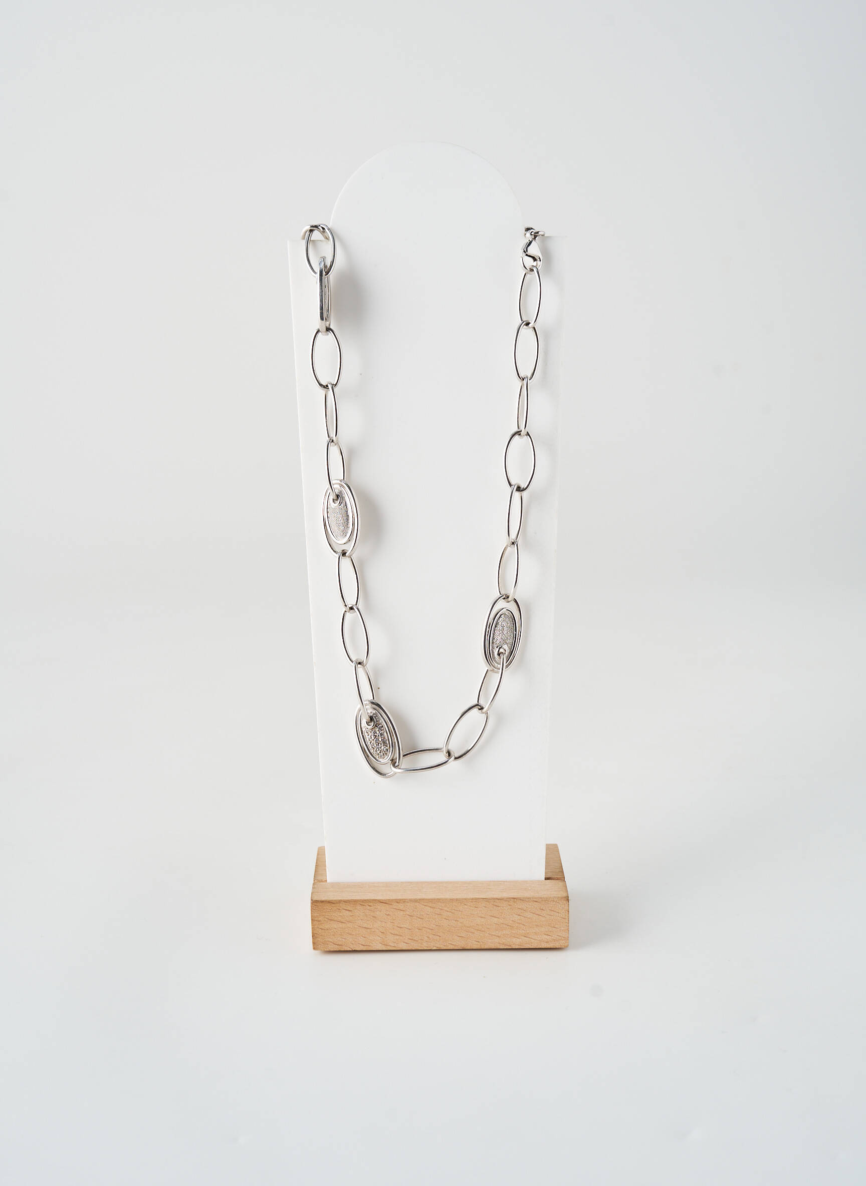 Collier matériaux argent argent GL BIJOUX femme