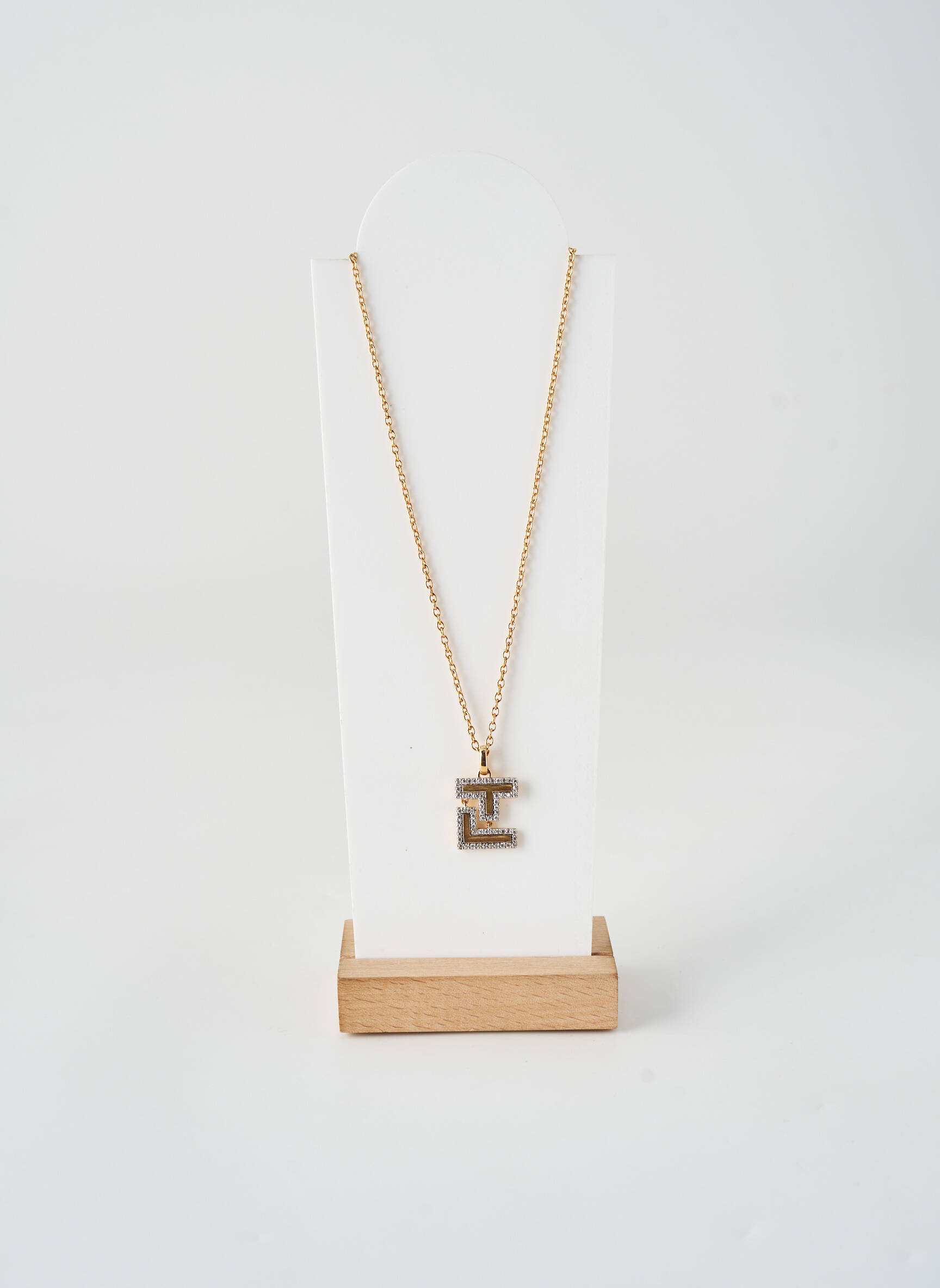 Collier matériaux plaqué or or GL BIJOUX femme